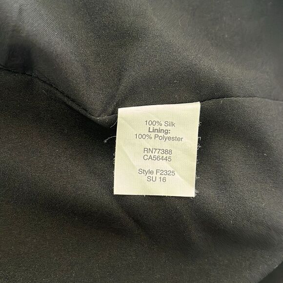 Madewell 100% Silk Lookout Open Back Bow Dress - Picture 9 of 9